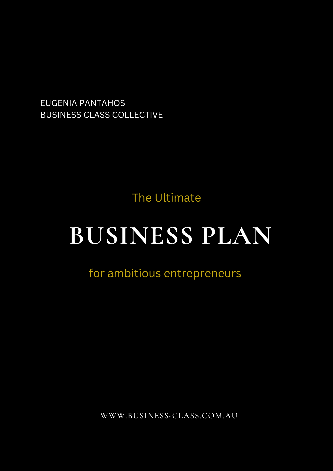 Ultimate Business Plan